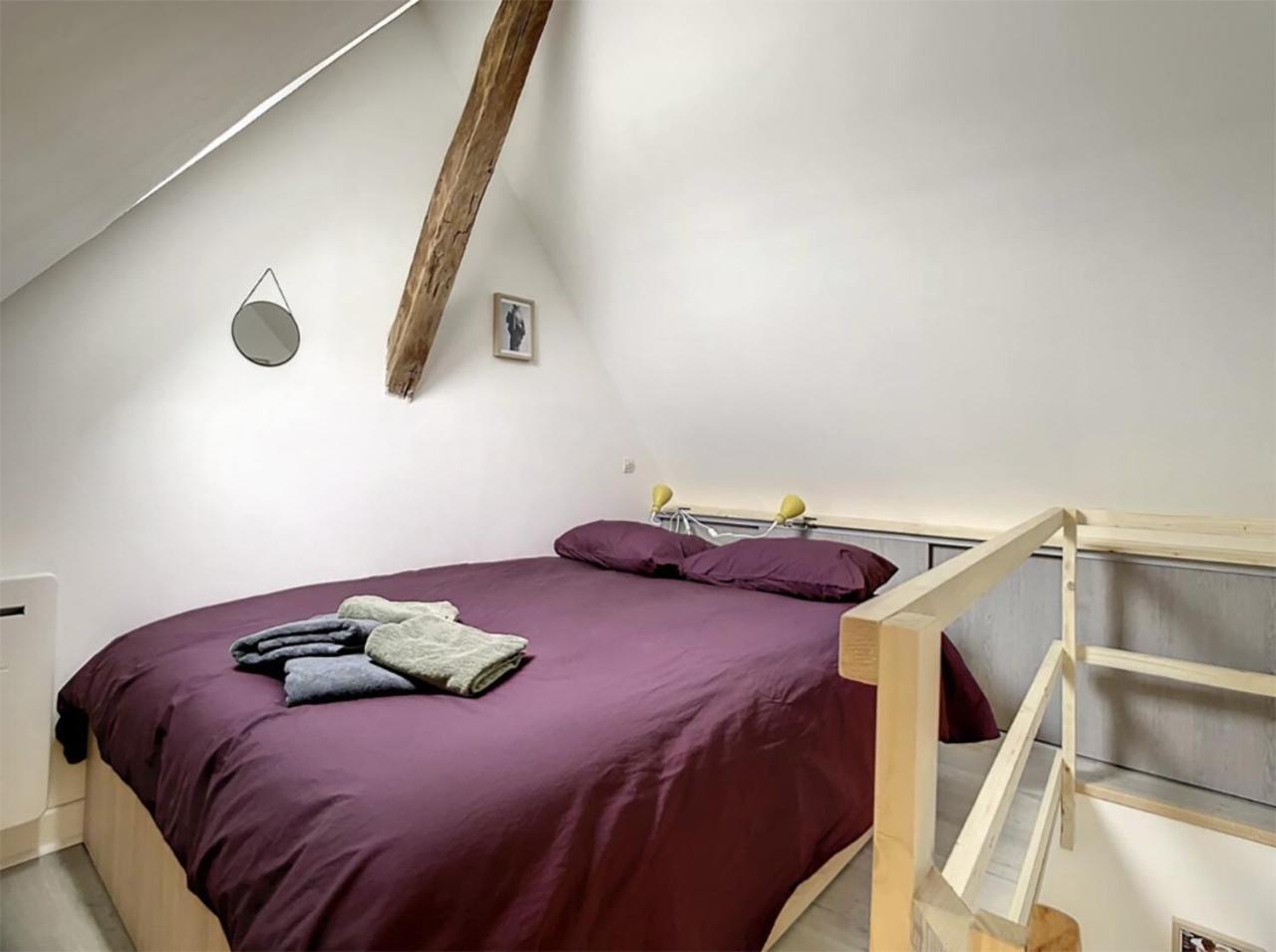 Chez Mily Joli Petit Duplex Plein Centre Villers Cotteret Draps Et Serviettes Fournis Villers-Cotterêts Kültér fotó